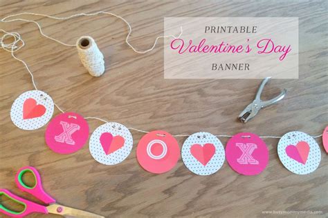 printable valentines day banner