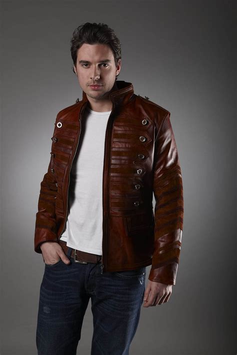leather jackets  men