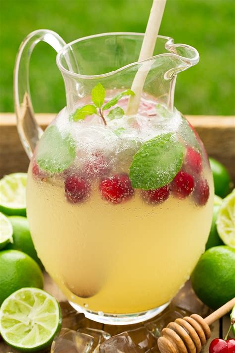 Sparkling Honey Limeade Cooking Classy