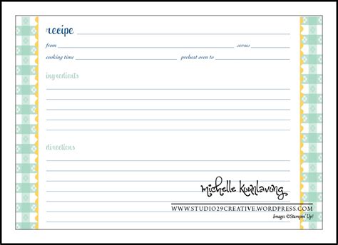 images  printable blank recipe templates  printable full