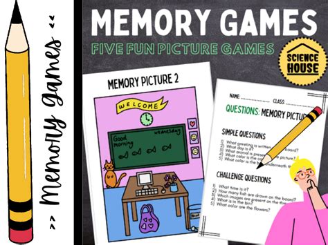 memory game pictures teaching resources