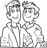 Coloring Kratts Wild Pages Print Drawing Color Clipartmag Coloringpages101 sketch template