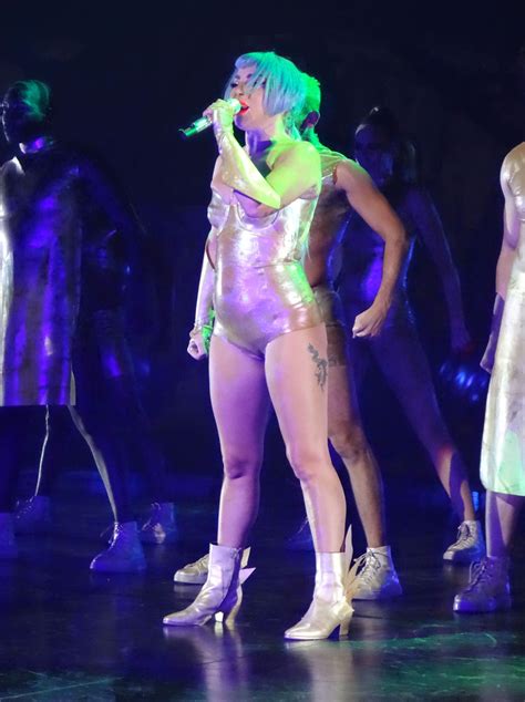 Lady Gaga Sexy At The Park Theater 24 Photos The