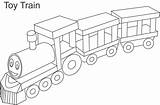 Train Coloring Toy Pages Drawing Kids Printable Toys Children Colouring Color Happy Kid Toddlers Print Book Studyvillage Sheets Toddler Pag sketch template