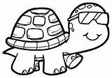Coloring Turtles Kids Pages Color Printable Children Animals Beautiful sketch template