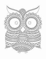 Coloriage Hibou Imprimer Hiboux Coloriages Mandala Blanche Nuit Chouette Owl Artherapie Mieux Danieguto sketch template