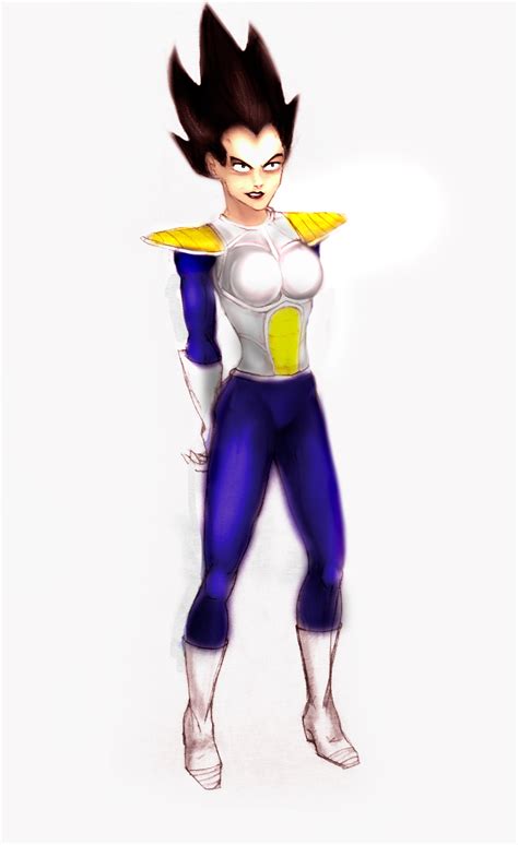 vegeta is a girl by mortalityandlethe on deviantart