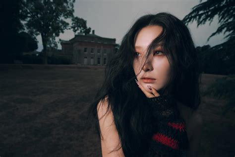 red velvet s seulgi releases another set of dark gothic teaser photos