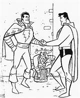 Coloring Superman Pages Marvel Flash Captain Lightning Guy Fun Family sketch template