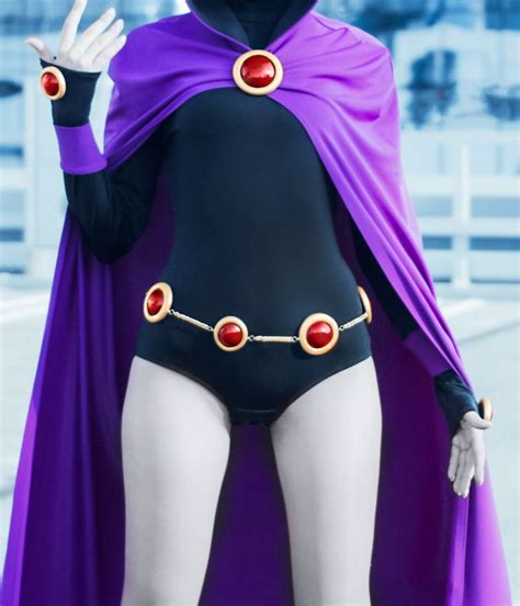 halloween costume raven from teen titans go cosplay costume etsy