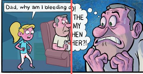 comics show what men need to understand about periods attn