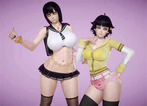 Rule 34 2girls 3d Adult Bare Shoulders Bimbo Boruto