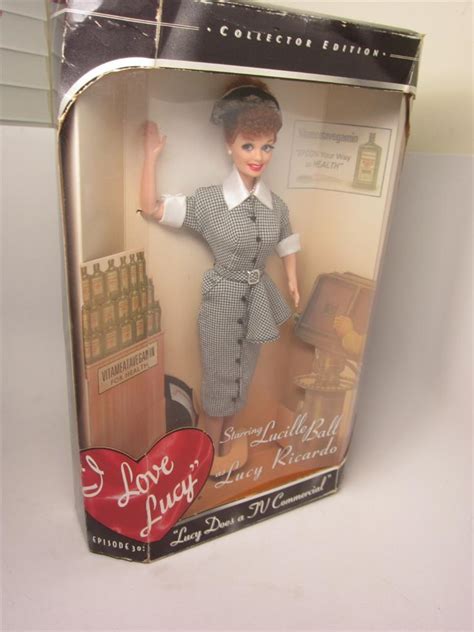 I Love Lucy Does A Tv Commercial Vitameatavegamin Doll 1997 See Video