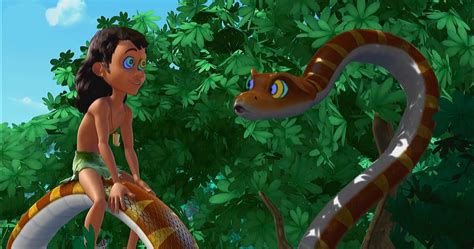 Kaa And Mowgli Story Image To U