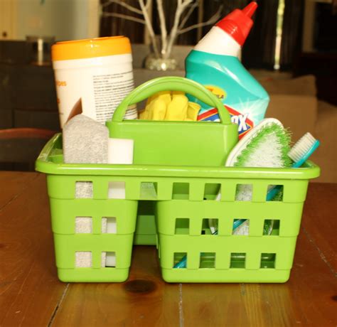 bloggaboutit bathroom cleaning caddy