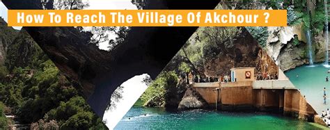 reach  village  akchour morocco tourism info