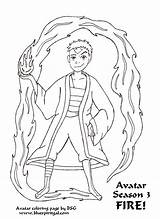 Coloring Pages Airbender Last Avatar Getcolorings Color Printable sketch template