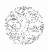 Mandala Tree Coloring Life Pages Celtic Tattoo Patterns Deviantart Yggdrasil Designs Mandalas Colouring Tattoos Printable Books Branches Template Fc05 Fs71 sketch template