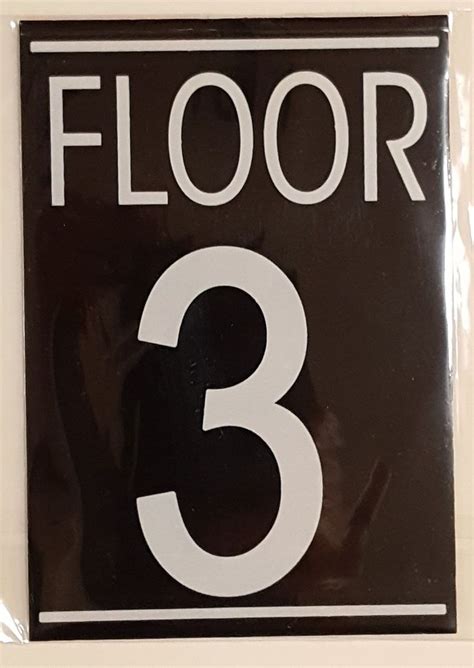 floor number   sign black size  ebay aluminum signs sign materials