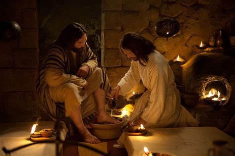jesus washes peters feet
