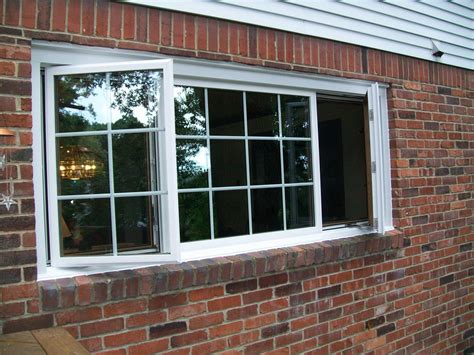 replacement windows casement window installation  wexford pa basement casement window