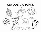 Organic Shape Shapes Drawing Geometric Coloring Example Drawings Getdrawings Paintingvalley sketch template