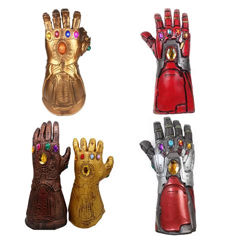 iron man gloves  finger iron man mk mk  glove hand