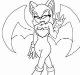 Rouge Bat Coloring Pages Drawings Template Popular sketch template