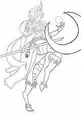 Blood Moon Coloring Designlooter Scroll sketch template
