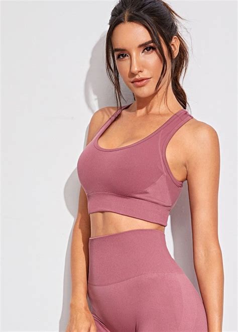 Pink Workout Set Gym Clothes Women Womens Workout Outfits Spring
