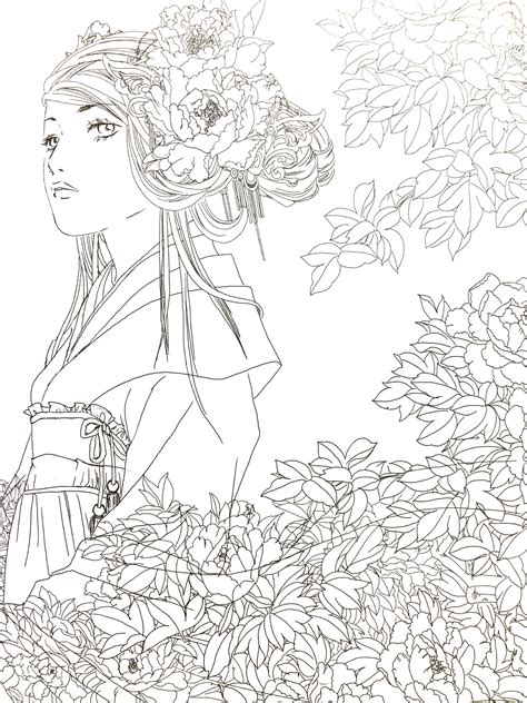 adult coloring chinese asian cute coloring pages coloring hot sex picture