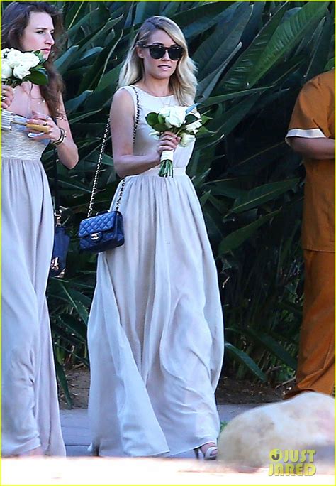 lauren conrad walks down the aisle as a bridesmaid in friend s wedding photo 3178081 lauren
