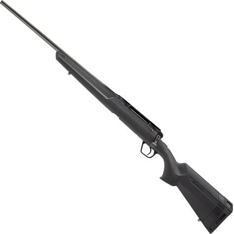 savage axis matte black left hand bolt action rifle  remington  sportsmans warehouse