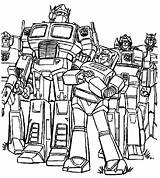 Optimus Transformers Prime sketch template