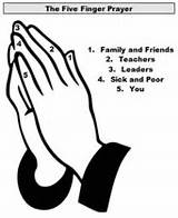 Prayer Finger Pray Thereligionteacher Cathy Religion sketch template