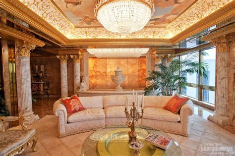 donald trumps luxury penthouse   york casas de celebridades