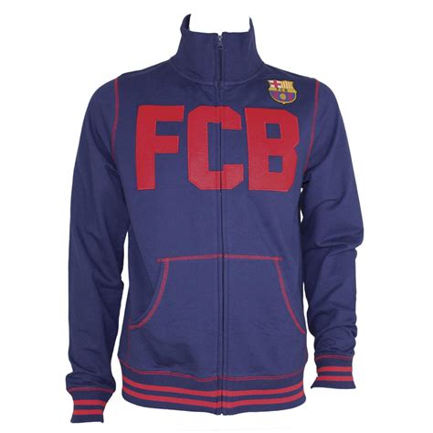 fc barcelona soccer mens athletic jacket