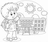 School Coloring Pages Back Sarahtitus sketch template