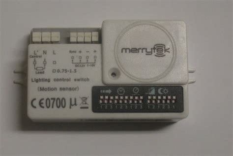mcv cp merrytek ligthing control switch motion sensor elektronik tech mhl