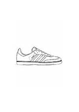 Sportschoen Sportschuh Colorare Malvorlage Chaussures Arpa Ginnastica Scarpa Drawings Shoe sketch template
