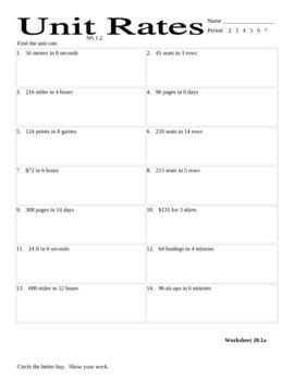 unit rates worksheet unit rate unit rate worksheet word problem worksheets