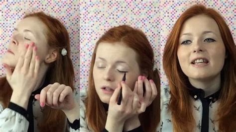 meet beauty blogger lucy who just happens to be blind this morning