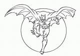 Coloring Pages Batman Printable Library Clipart Bat Man sketch template