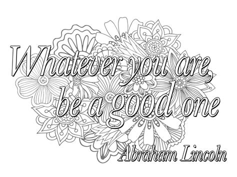 quote      good  quotes adult coloring pages