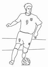 Maillot Joueur Footballeur Coloriages Ausmalbilder Colorier Joueurs Messi Choisir Tableau sketch template