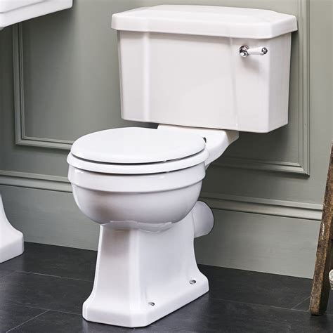 burlington close coupled rimless toilet p uk bathrooms