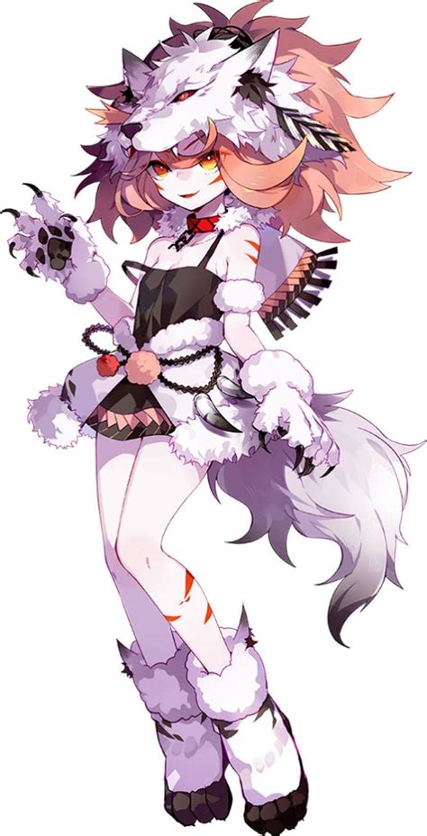 wolf girl   anime wolf girl anime fantasy anime character design