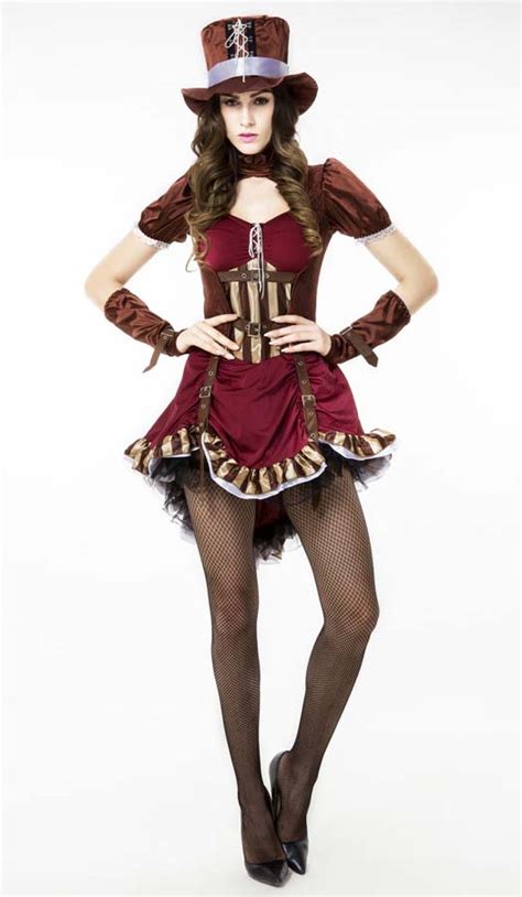 Women S Steampunk Burlesque Adult Halloween Costume N10612