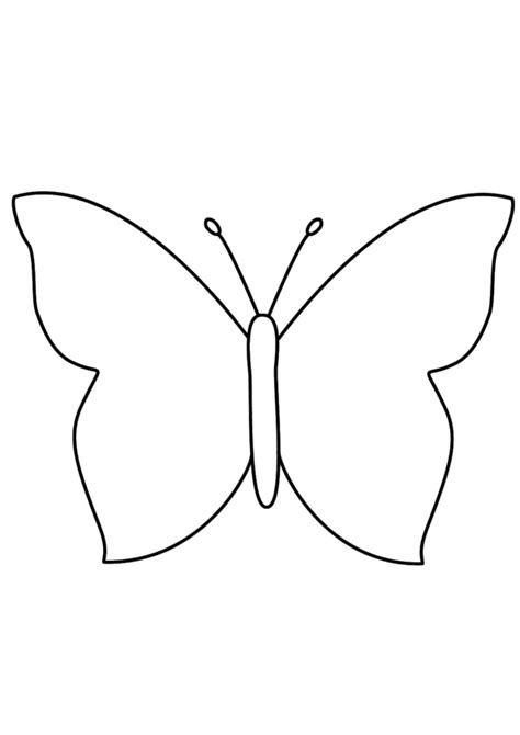 coloring pages printable butterfly coloring pages  toddlers