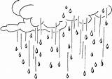 Coloring Rain Raining Pages Rainy Thunderstorm Printable Weather Drawings Go Clouds God Away Cloud Google Made Doodle Journal Bullet Drops sketch template
